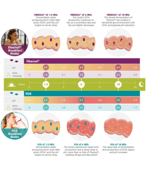 Fibersol science digestive chart