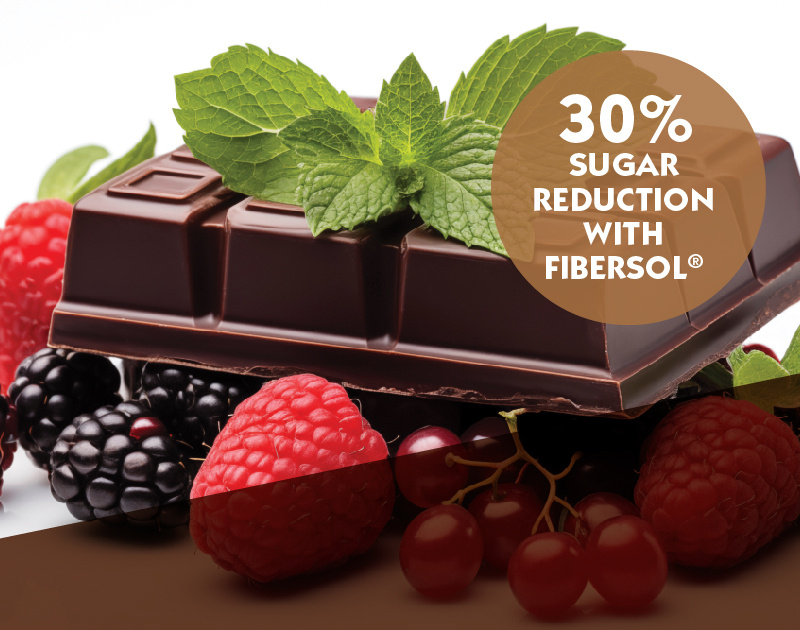 reduced sugar chocolate