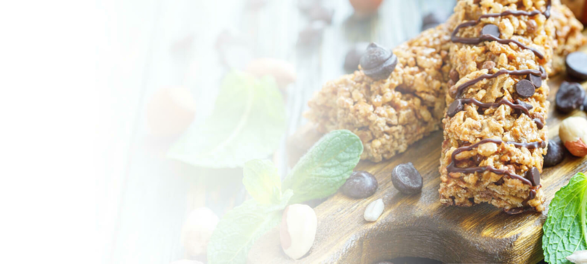 stack of granola bars