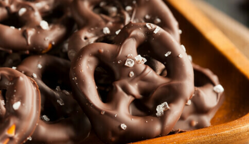 chocolate covered pretzels