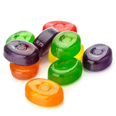 colorful hard candies
