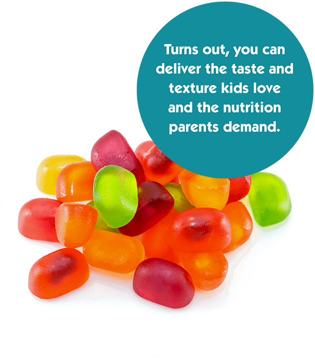 pile of vitamin gummies