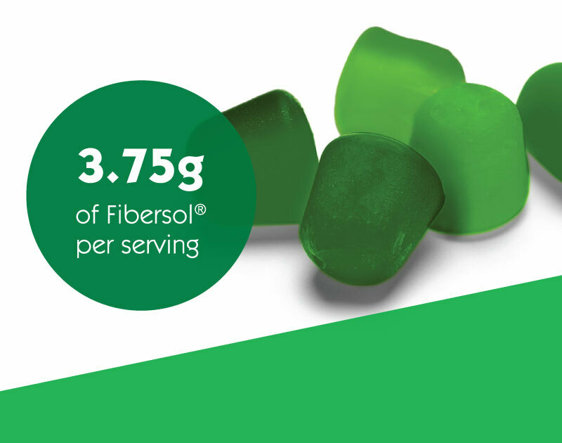 green nutritional gummies